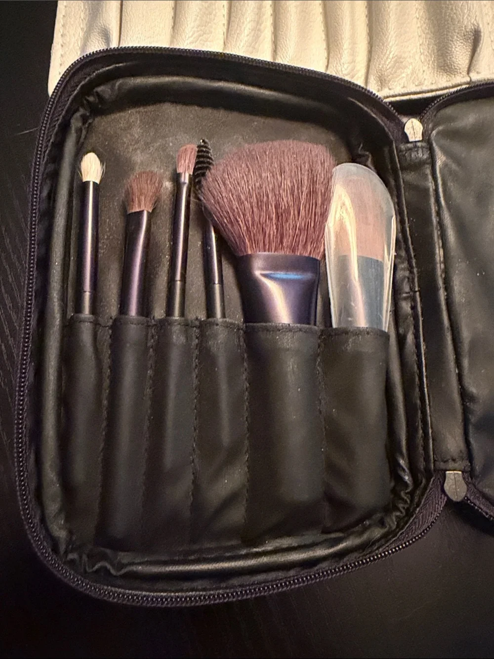 CHANEL make-up brush set and La Beaute brush set
